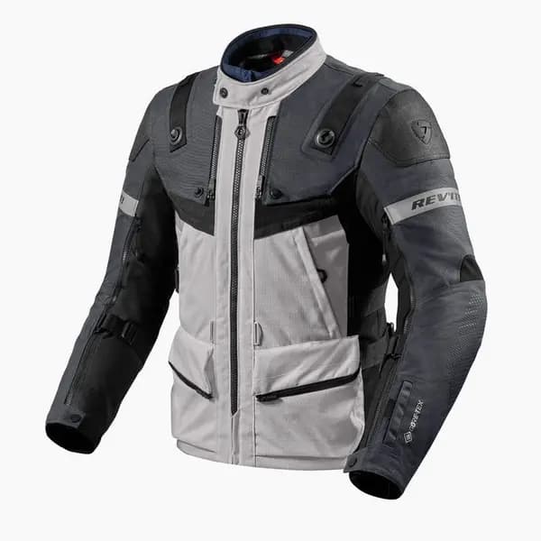 REV'IT! Defender 3 GTX Jacket Silver Anthracite Size 2XL