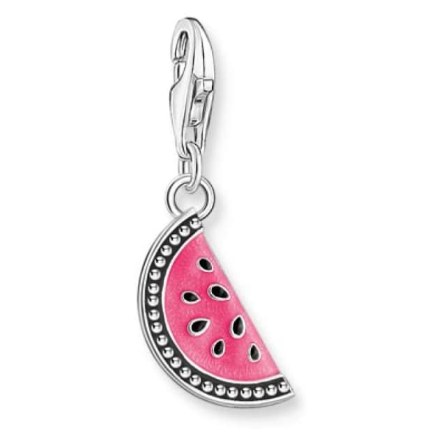 Thomas Sabo 2213-664-7 Silver Charm Pendant Watermelon Jewellery