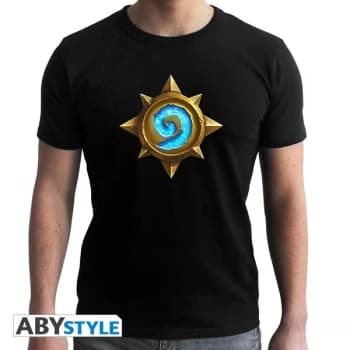 Hearthstone - "Rosace" Mens Medium SS T-Shirt - Black - New Fit