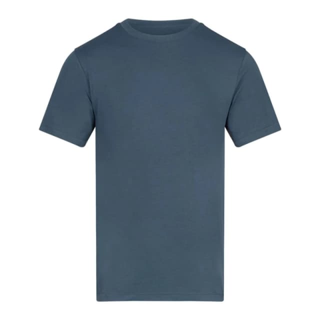 AWDis Mens Cotton T-Shirt in Blue Size: Small Blue Male S