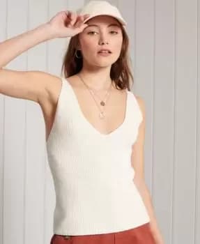 Superdry V-Neck Knit Tank Top