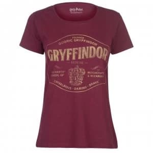 Official Harry Potter T Shirt Ladies - Gryffindors