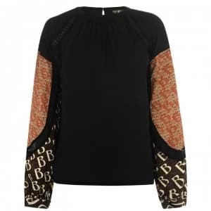 Biba Logo Blouse - Multi