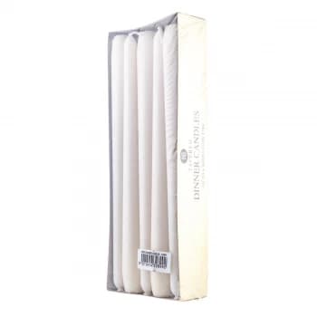 Prices Tapered Dinner Candles - Pack of 10 - Ivory