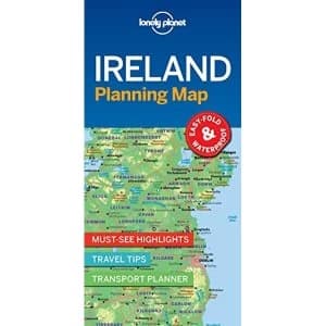 Lonely Planet Ireland Planning Map Sheet map, folded 2018