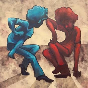 Sunny War - Simple Syrup Blue & Red Split Vinyl