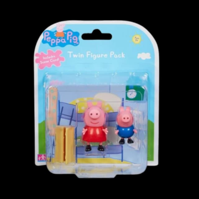 Gurli Gris Twin Figure Pack Bedroom Scene Figures BED-6692