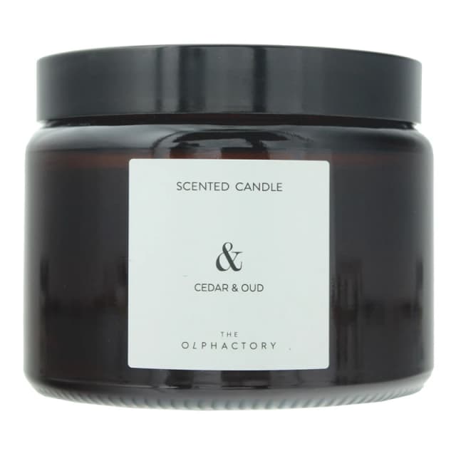 The Olphactory Cedar Oud Scented Candle 360g