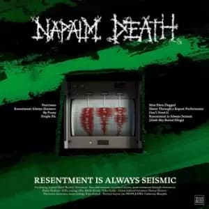 Napalm Death Resentment is always seismic - a final throw of throes CD multicolor