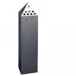 Slingsby Pyramid Top Tower Bin 6.6 Litre Black 329260