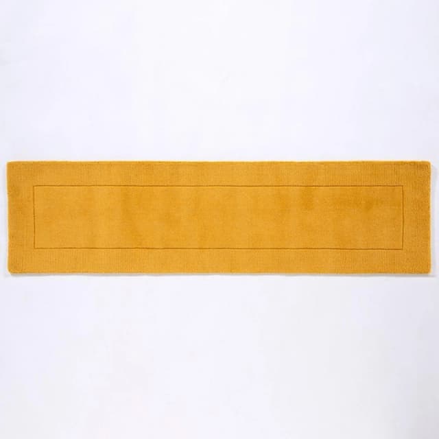 Esselle Esme Wool Ochre Runner 60x230cm Yellow unisex 60x230cm