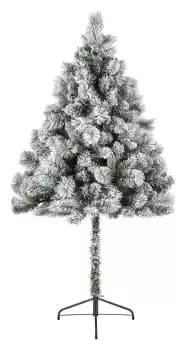 The Tree Company 6ft Flocked Parasol Christmas Tree