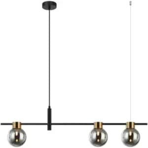 Netlighting Bletter Modern 3 Light Bar Pendant Ceiling Light, G9 - ITLPND-5225-3