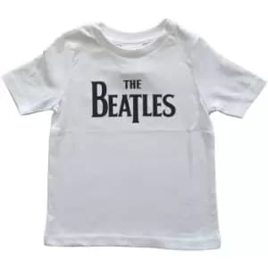 The Beatles - Drop T Logo Kids 18 Months Toddler T-Shirt - White