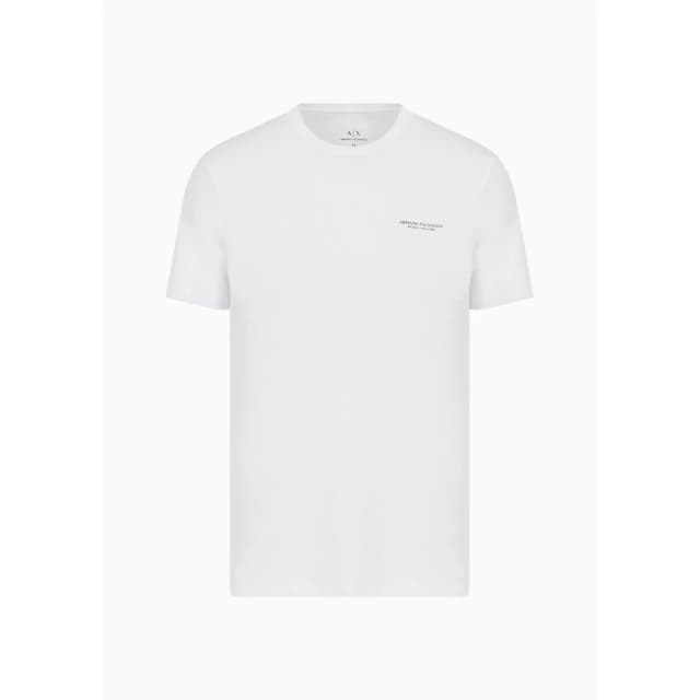 Armani Exchange T91 Logo T Shirt - White White XL