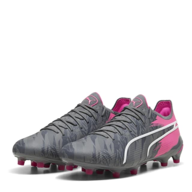 Puma King Ultimate Firm Ground Football Boots - Grey Grey 6