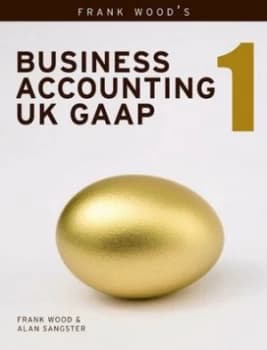 Frank Woods Business Accounting UK Gaap by Alan Sangster Paperback