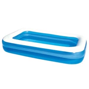Charles Bentley Bestway Children s Kids Family Rectangular Inflatable Paddling Pool
