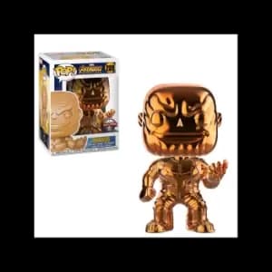 Marvel Thanos Orange Chrome EXC Pop! Vinyl Figure