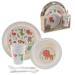 Zoo Design Picnic Set Bambootique Eco Friendly