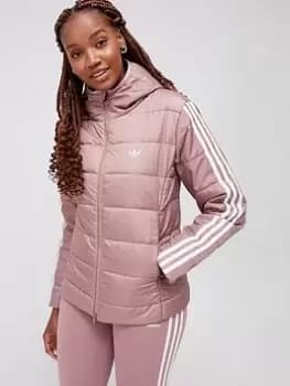 adidas Originals Slim Jacket - Light Red, Light Red, Size 18, Women