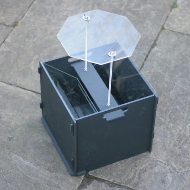 Buttercup Farm Moth Trap Without Light Inc. Rain Guard - L33 x W33 x H30cm in Black Unisex