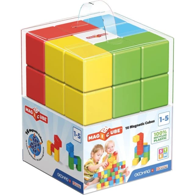 Geomag Magicube Green Line 16 Cubes Multi unisex