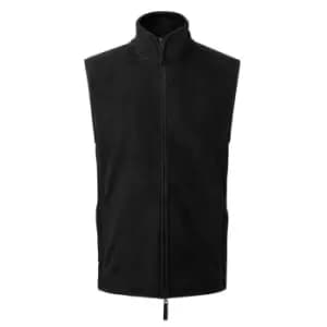 Premier Mens Artisan Fleece Gilet (3XL) (Black)