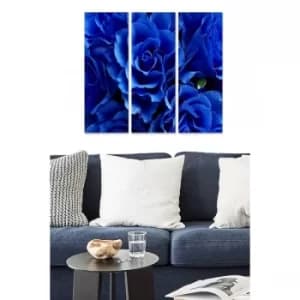 MDF3832893 Multicolor Decorative MDF Painting (3 Pieces)