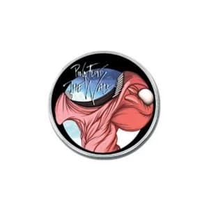 Pink Floyd - The Wall Eat Head Logo Pin Badge