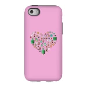 Pixel Sprites Heart Phone Case - iPhone 5C - Tough Case - Gloss