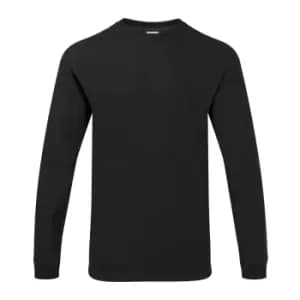 Gildan Mens Hammer Heavyweight Long Sleeve T-Shirt (M) (Black)