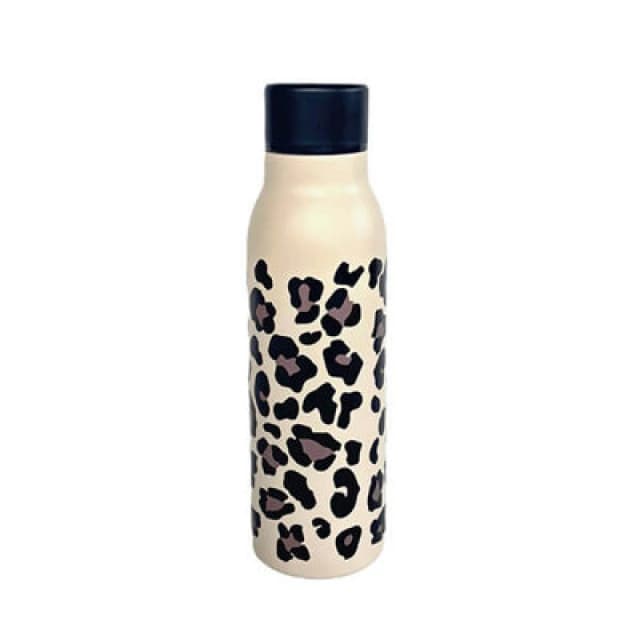 Beau & Elliot Leopard S/S Drinks Bottle 500ml Multi 36724