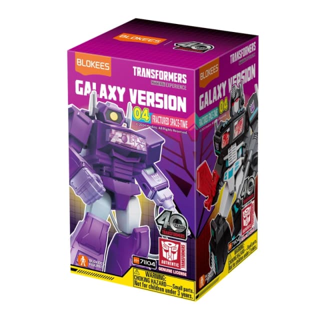 Blokees Transformers Galaxy 04 Fractured Space-Time (Single Box) GV 04 unisex One Size