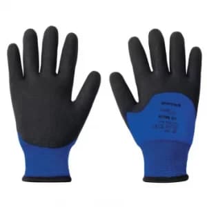 NF11HD Cold Grip Black Foam Nitrile Gloves Size 11