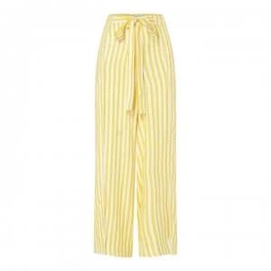 Echo Stripe Beach Trousers - 730 LEMON