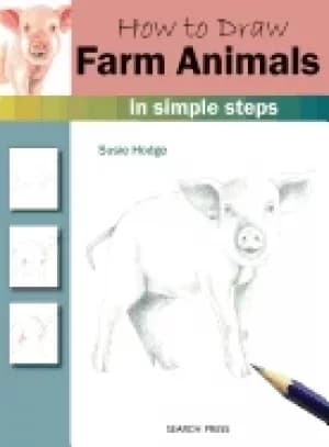 how to draw farm animals in simple steps