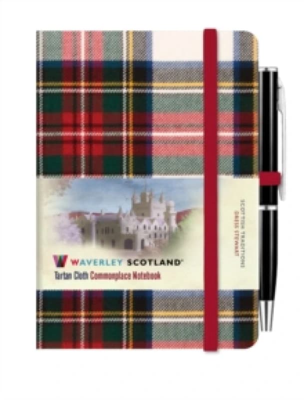 Waverley Commonplace Notebooks:Dress Stewart Tartan Mini Notebook with Pen (10.5 x 7cm) Hardback