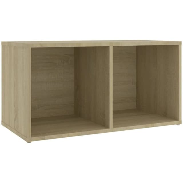VIDAXL TV Cabinet Sonoma Oak 72x35x36.5cm Engineered Wood Vidaxl 8720286354360
