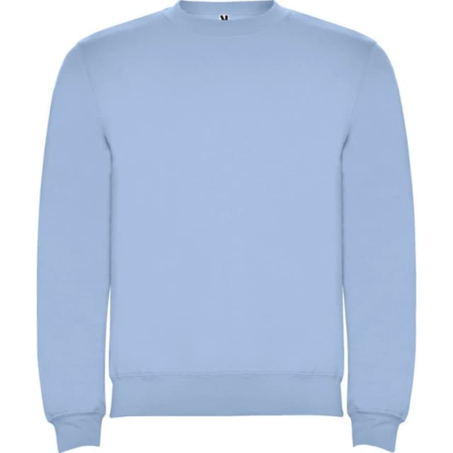 ROLY ROLY Men Clasica Crew Neck Sweatshirt in Light Blue Size: X-Small Light Blue XS Male 5063652180075
