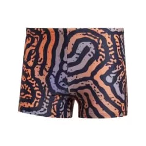 adidas Colour Maze Swim Boxers Mens - Legend Ink / Light Purple / Be
