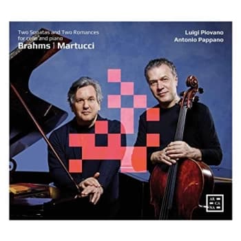 Luigi Piovano - Brahms/Martucci: Two Sonatas and Two Romances for Cello And... CD