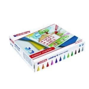 Edding 8 Colour Marker Bullet Tip Assorted Pack of 144 300458000