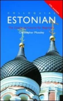 Colloquial Estonian by Christopher Moseley Paperback