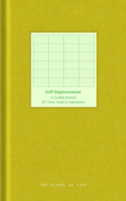 Self-Improvement Journal : A guided journal for vows, goals, and aspirations Hardback
