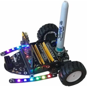 Bit:Bot XL Robot for BBC micro:bit with Addressable LEDs - 4tronix