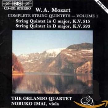 Orlando Quartet - Complete String Quintets Vol. 1 (Orlando Quartet, Imai) CD
