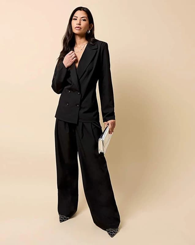 Little Mistress Little Mistress Black Trousers Black - Little Mistress - Size: 12 Black Female 12 RF78803