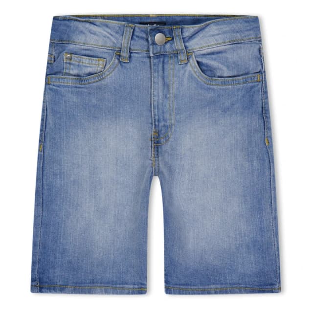 Studio Older Boys Stretch Denim Short - Blue Blue 6 - 7 Years