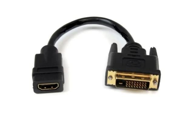 Garbot DVI-HDMI. M/F. lck. 15cm
